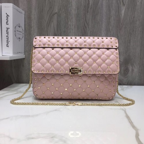 VALENTINO Sac à bandoulière en cuir matelassé 96593 rose