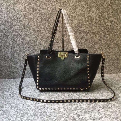 VALENTINO Rockstud cabas moyen 0972 noir