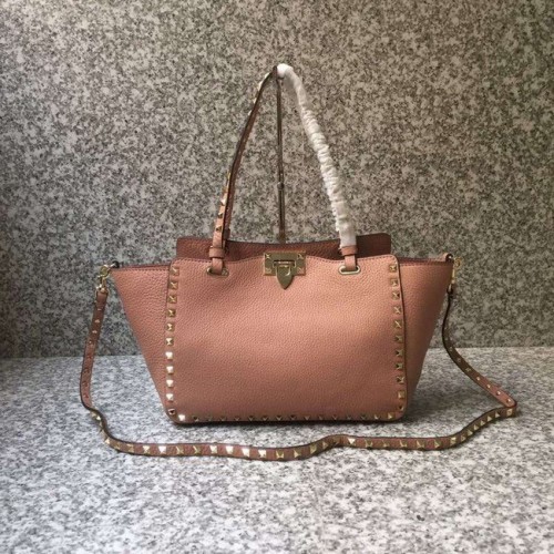VALENTINO Rockstud cabas moyen 0972 rose