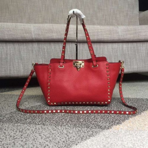 VALENTINO Rockstud cabas moyen 0972 rouge