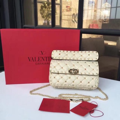 Sac en cuir VALENTINO 0051 Blanc