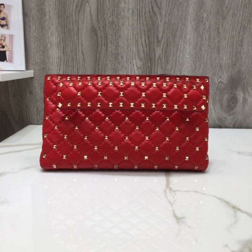 Pochette en cuir VALENTINO 0125 rouge