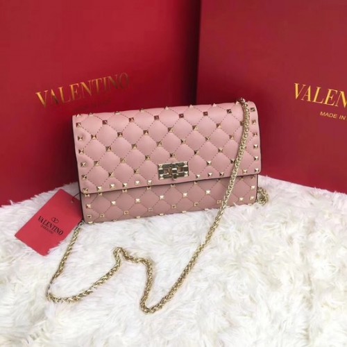 Valentino Original Sac bandoulière en cuir 38020 rose