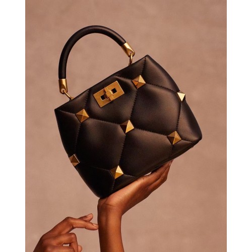 Valentino moyen Garavani Roman Stud V1198 noir