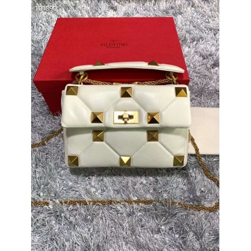 Valentino mini Garavani Roman Stud V2061 blanc