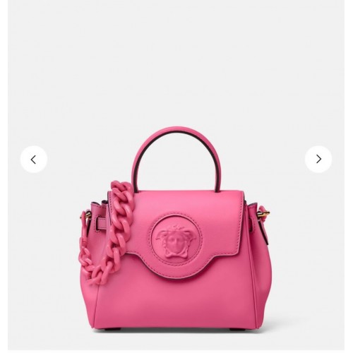 Versace Sac fourre-tout en cuir 17455 rose