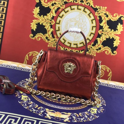 Versace Original Sac en cuir de veau FS1040 rouge