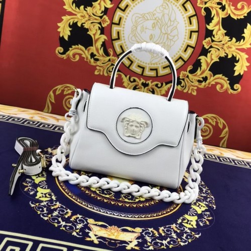 Versace Original Sac en cuir de veau FS1040 blanc