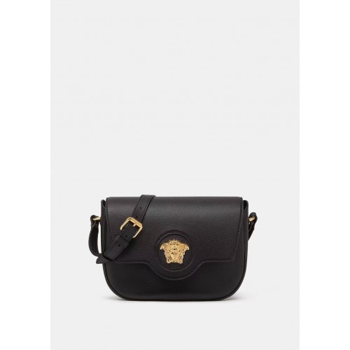 Versace Original sac en cuir de veau moyen FS1067 noir