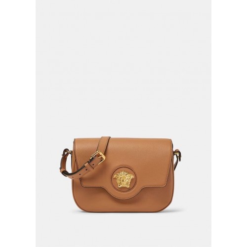 Versace Original sac en cuir de veau moyen FS1067 marron
