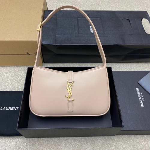 YSL SAC HOBO LE 5 A 7 EN CUIR LISSE Y687228 ROSE clair