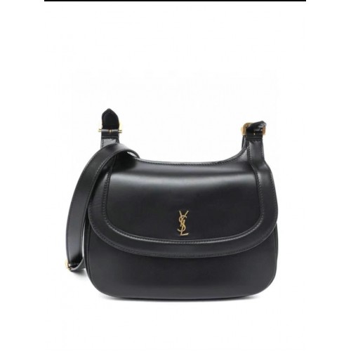 Yves Saint Laurent Sac en cuir de veau Y677905 noir