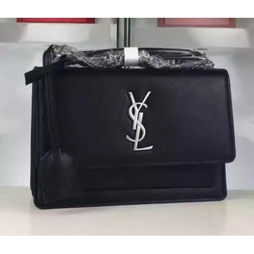 Yves Saint Laurent Cross-body Sac à bandoulière Y8816 Noir