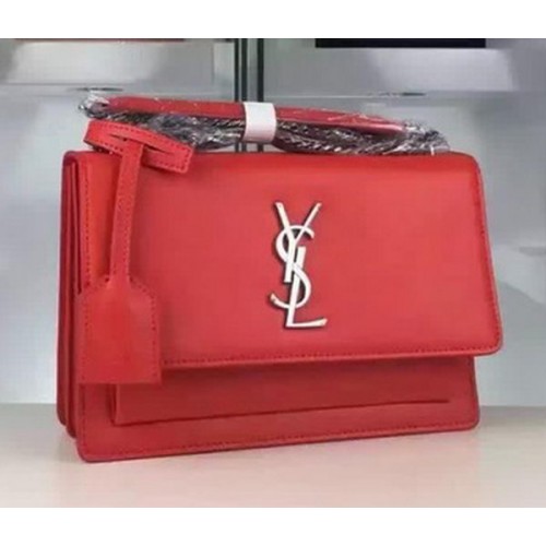 Yves Saint Laurent Cross-body Sac à bandoulière Y8816 Rouge