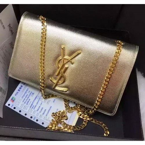 Yves Saint Laurent Cross-body Sac à bandoulière Y9014 Or