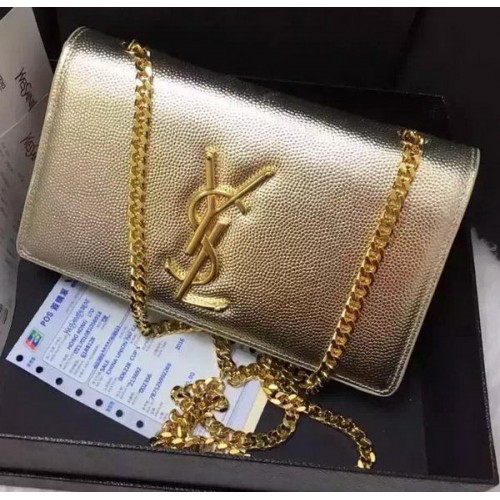 Yves Saint Laurent Cross-body Sac à bandoulière Y9015 Or