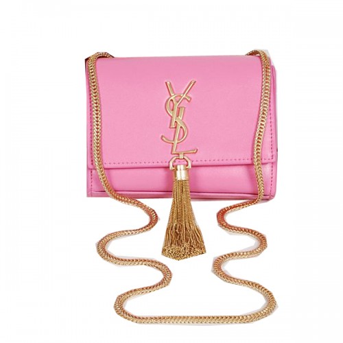 Yves Saint Laurent MINI Monogramme Cross-body Sac à bandoulière Rose