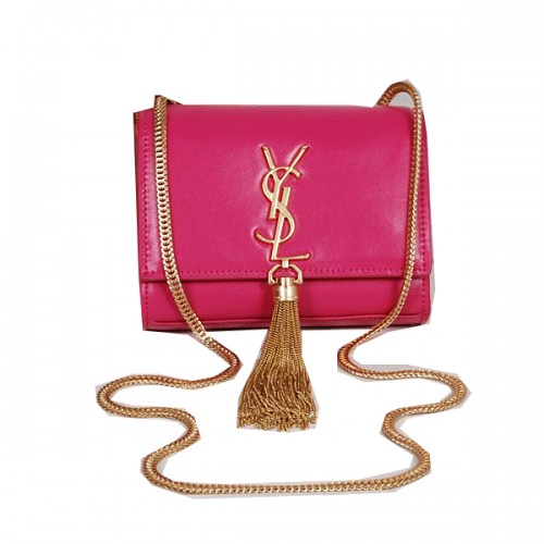 Yves Saint Laurent MINI Monogramme Cross-body Sac à bandoulière Rose