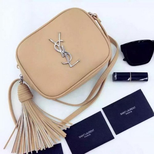 Yves Saint Laurent Monogram Blogger Bag Y16SS Abricot