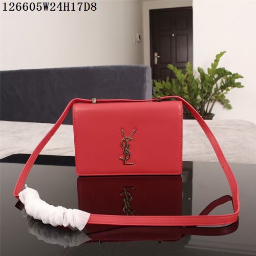 Yves Saint Laurent Monogramme Cross-body Sac à bandoulière 126605 Rouge