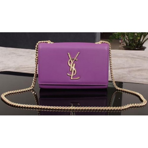 Yves Saint Laurent Monogramme Cross-body Sac à bandoulière 1311228 Violet