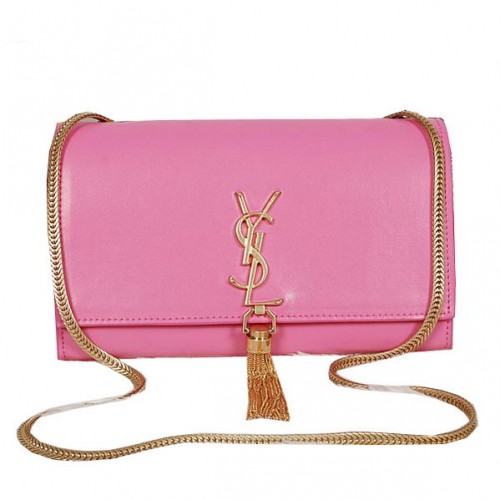 Yves Saint Laurent Monogramme Cross-body Shoulder Bag Y7130 Pink