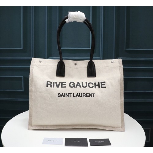 Yves Saint Laurent Rive Gauche Cabas Cabas 59929 Blanc