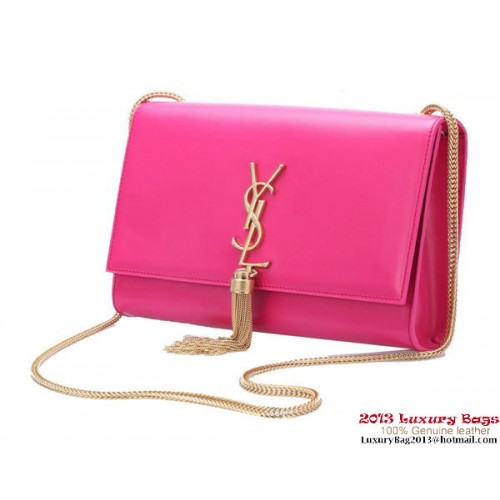 Yves Saint Laurent Petit Monogramme Cross-body Sac à bandoulière Y042 Pêche