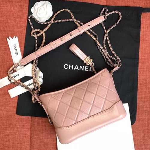 chanel gabrielle petit sac hobo A91810 rose clair