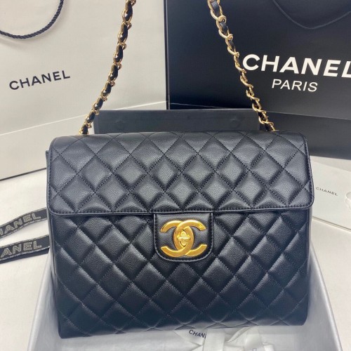 chanel grand sac à rabat 2355 noir
